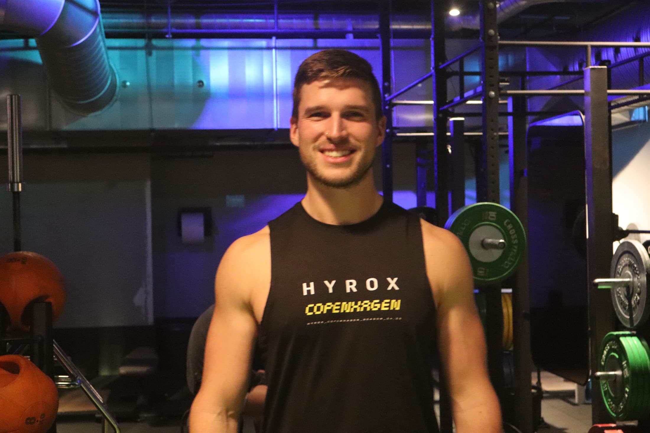 Frederik Lundelius at Sporting Health Club