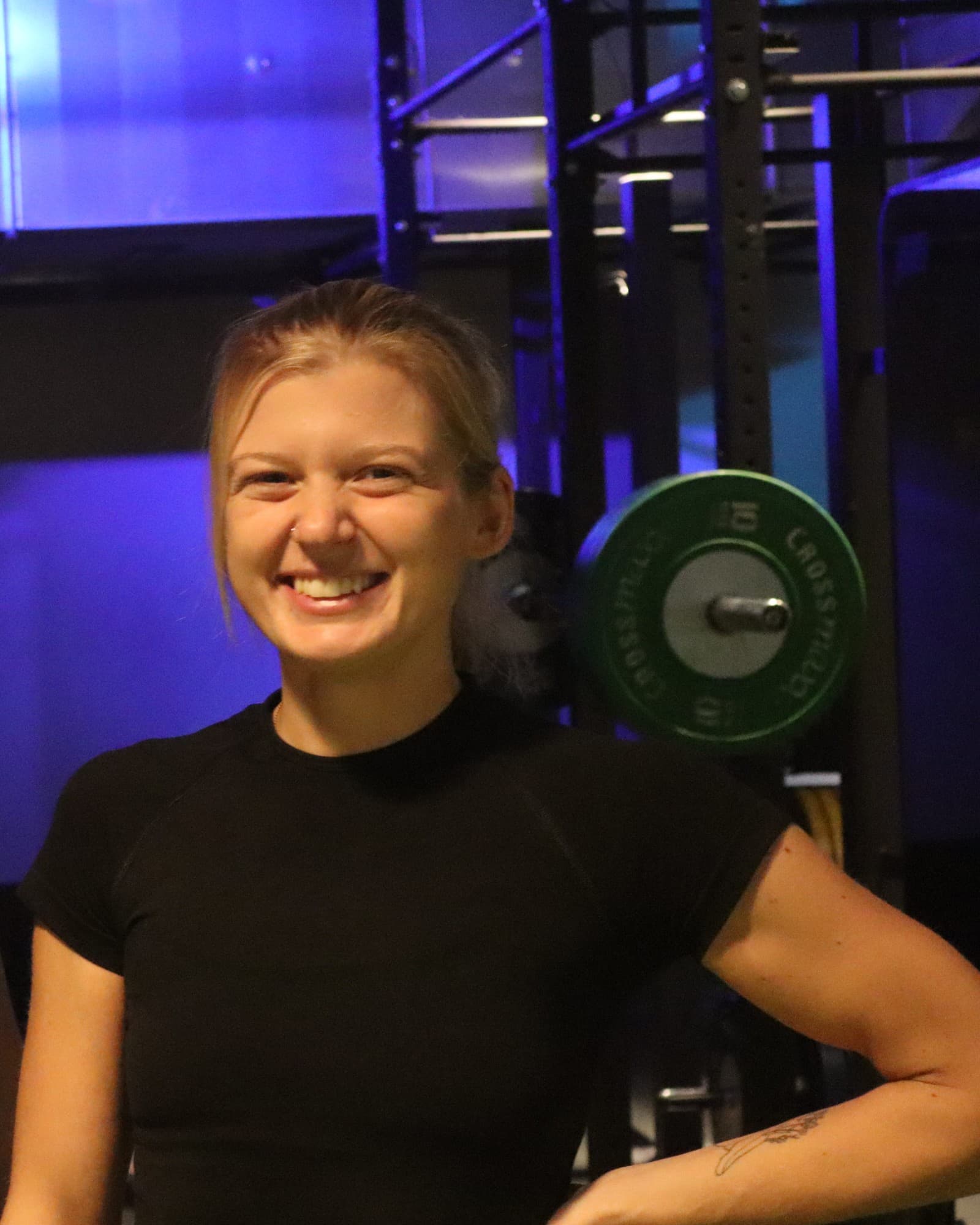 Jaqueline Raineri at Sporting Health Club